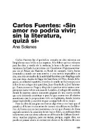 Carlos Fuentes : 