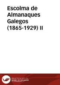 Escolma de Almanaques Galegos (1865-1929) II