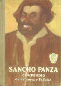 Sancho Panza : compendio de refranes y fábulas para ejercicios de lectura elemental