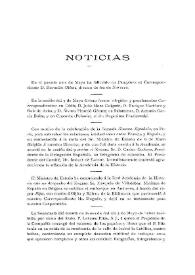 Noticias. Boletín de la Real Academia de la Historia, tomo 74 (junio 1919). Cuaderno VI