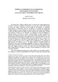Utopía y astrología en la literatura popular del setecientos: los almanaques de Torres Villarroel