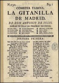 La gitanilla de Madrid [1780]