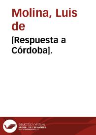 [Respuesta a Córdoba].