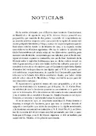 Noticias. Boletín de la Real Academia de la Historia, tomo 79 (julio 1921). Cuaderno I