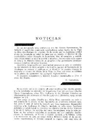 Noticias. Boletín de la Real Academia de la Historia, tomo 83 (diciembre 1923). Cuaderno VI