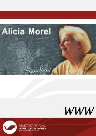 Alicia Morel. Biografía