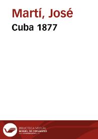 Cuba 1877