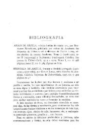 Boletín de la Real Academia de la Historia, tomo 86, cuaderno II (abril-junio 1925). Bibliografía