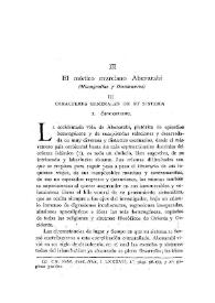 El místico murciano Abenarabi (Monografías y Documentos) : Caracteres generales de su sistema. [III]