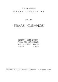 Temas cubanos