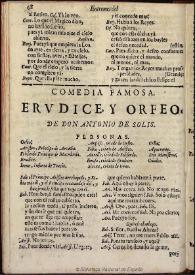 Erudice y Orfeo [1681]
