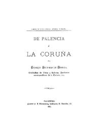 De Palencia a La Coruña