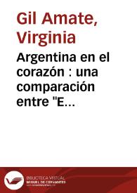 Argentina en el corazón : una comparación entre 