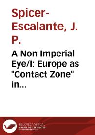A Non-Imperial Eye/I: Europe as 