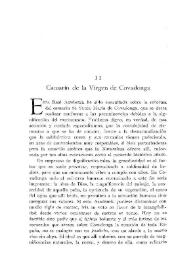 Camarín de la Virgen de Covadonga