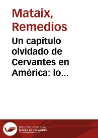 Un capítulo olvidado de Cervantes en América: lo quijotesco finisecular en José Asunción Silva