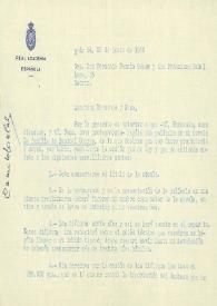 Carta de Camilo José Cela a Fernando Fernán Gómez y Francisco Rabal. Madrid, 25 de junio de 1962