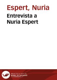 Entrevista a Nuria Espert