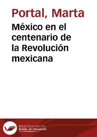 México en el centenario de la Revolución mexicana