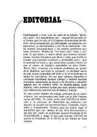 Boletín Iberoamericano de Teatro para la Infancia y la Juventud, núm. 13 (mayo-julio 1979). Editorial