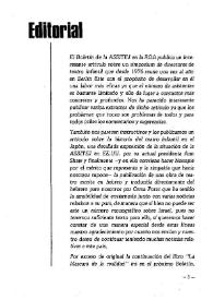 Boletín Iberoamericano de Teatro para la Infancia y la Juventud, núm. 18 (julio-septiembre 1980). Editorial
