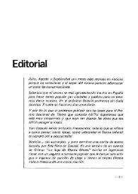 Boletín Iberoamericano de Teatro para la Infancia y la Juventud, núm. 30 (julio-septiembre 1983). Editorial