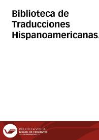 Biblioteca de Traducciones Hispanoamericanas. Traductores