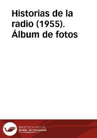 Historias de la radio (1955). Álbum de fotos