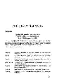Boletín Iberoamericano de Teatro para la Infancia y la Juventud, núm. 44 (enero-abril 1989). Noticias y festivales