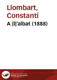 A [l]'albat (1888)