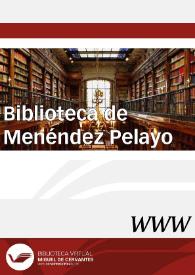 Biblioteca de Menéndez Pelayo