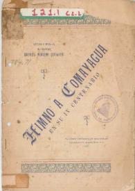 Himno de Comayagua en su IV Centenario
