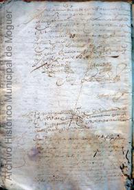 Carta de obligación. Moguer, 1613, octubre, 14