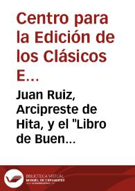 Juan Ruiz, Arcipreste de Hita, y el 