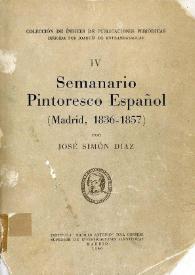 Semanario pintoresco español (Madrid, 1836-1857)