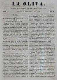 La Oliva. Núm. 3, febrero 1º de 1836