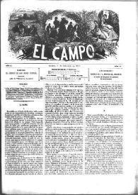 El Campo. Núm. 19, 1 de septiembre de 1877