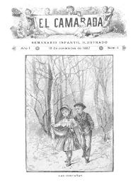 El Camarada: semanario infantil ilustrado. Año I, núm. 3, 19 de noviembre de 1887