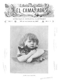 El Camarada: semanario infantil ilustrado. Año I, núm. 4, 26 de noviembre de 1887