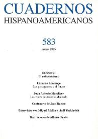 Cuadernos Hispanoamericanos. Núm. 583, enero 1999