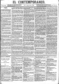El Contemporáneo. Año II, núm. 61, sábado 2 de marzo de 1861