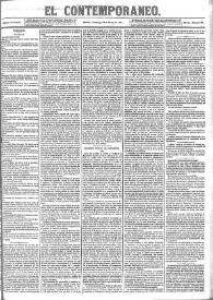 El Contemporáneo. Año II, núm. 68, domingo 10 de marzo de 1861