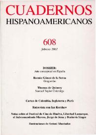Cuadernos Hispanoamericanos. Núm. 608, febrero 2001