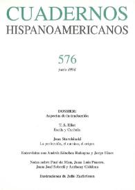 Cuadernos Hispanoamericanos. Núm. 576, junio 1998