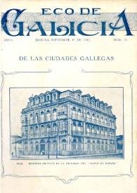Eco de Galicia (A Habana, 1917-1936) [Reprodución]. Núm. 10 setembro 1917