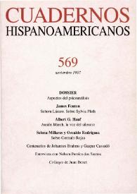 Cuadernos Hispanoamericanos. Núm. 569, noviembre 1997