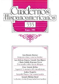 Cuadernos Hispanoamericanos. Núm. 535, enero 1995