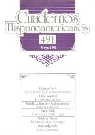 Cuadernos Hispanoamericanos. Núm. 491, mayo 1991