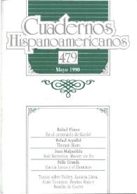 Cuadernos Hispanoamericanos. Núm. 479, mayo 1990