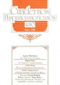 Cuadernos Hispanoamericanos. Núm. 480, junio 1990